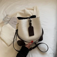 fashionable purses bucket bag women pu leather shoulder bags brand designer ladies crossbody messenger bags totes designer bag