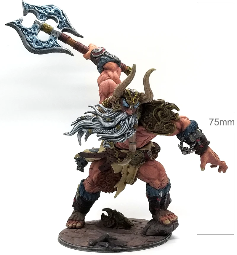 

Resin Model Kits Minotaur Boss Warrior Figure Unpainted No Color RW-168