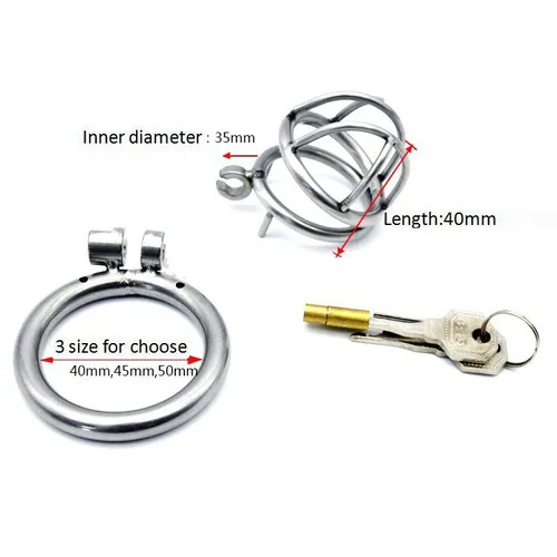 Новые взрослые игры Новый замок из нержавеющей стали Мужской Целомудрие