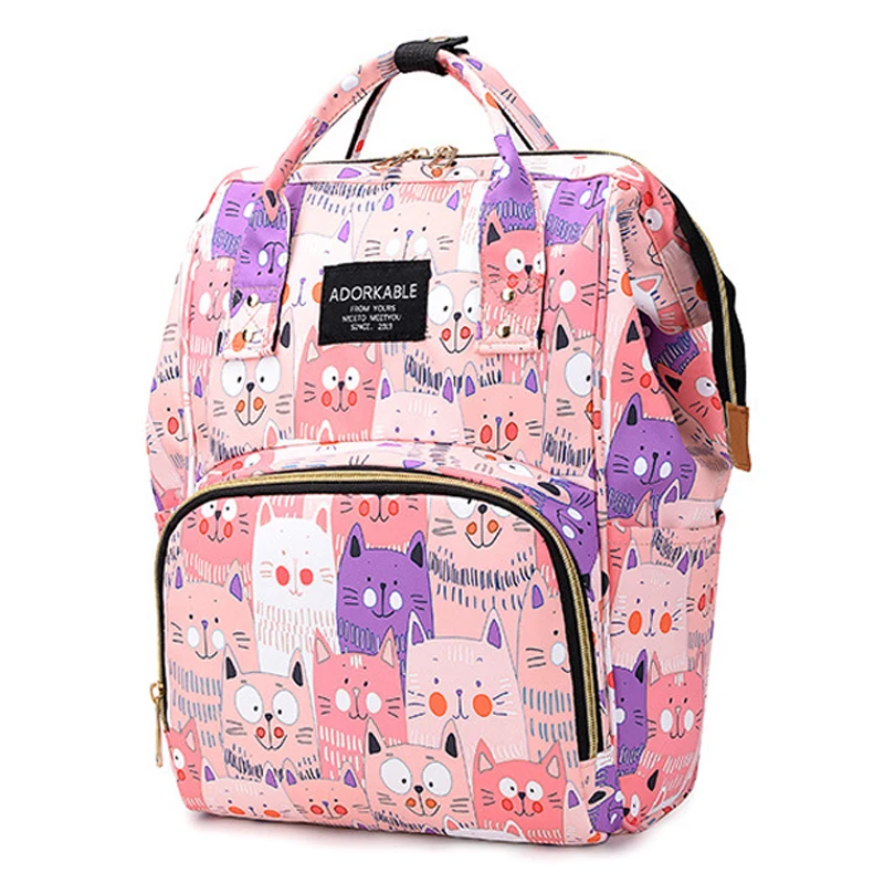 

Waterproof Diaper Bag Mummy Maternity Nappy Bags For Baby Nursing Fashion Nappy Changing Backpack Bags Travel Stroller Organizer