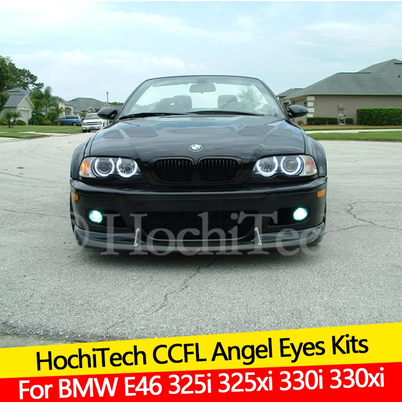 Комплект высококачественных ангельских глаз CCFL кольцо с теплым белым ореолом