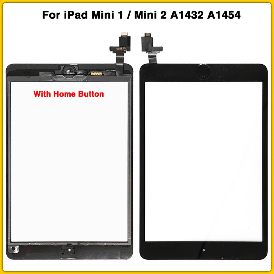Новый сенсорный экран для iPad Mini 1/Mini 2 A1432 A1454 A1455 A1489 панель дигитайзер Переднее