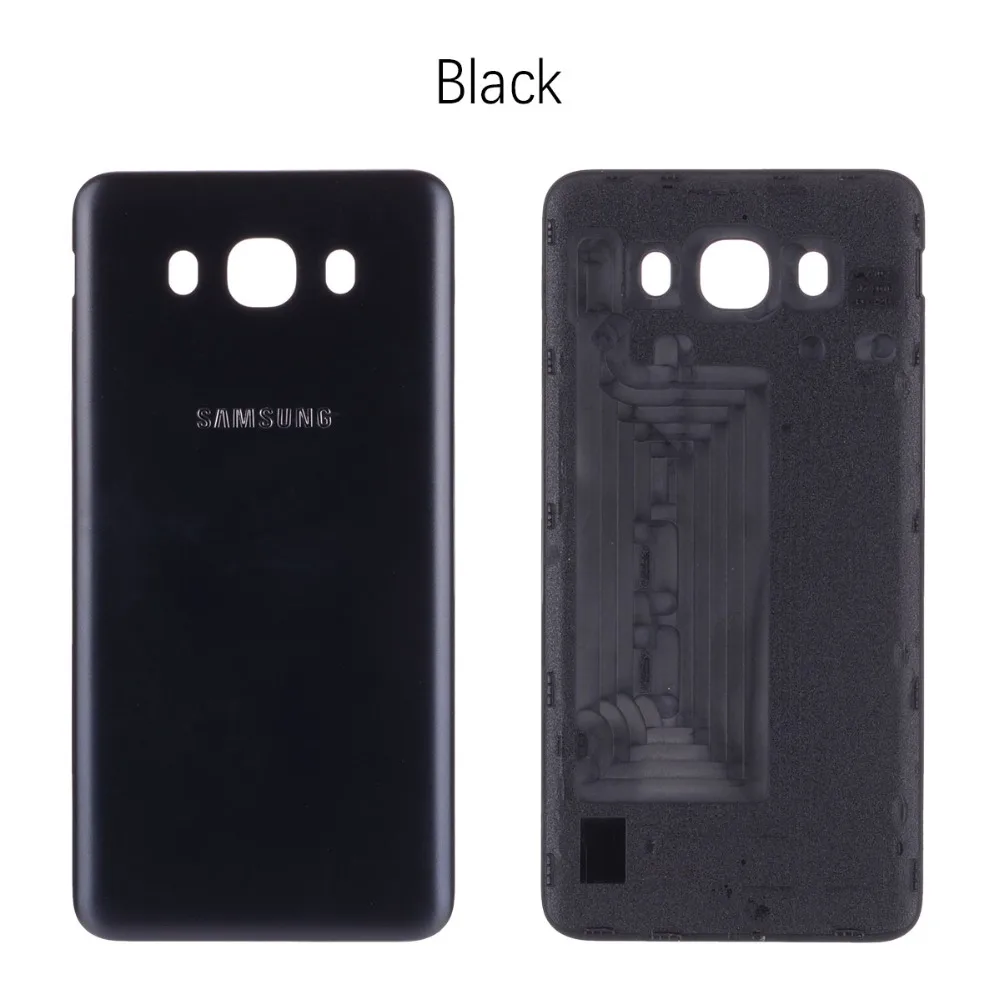 black Для Samsung Galaxy J7 j710 J710F J710FN J710H J710M J710MN мобильный чехол для телефона Батарея задняя крышка - Цвет: black