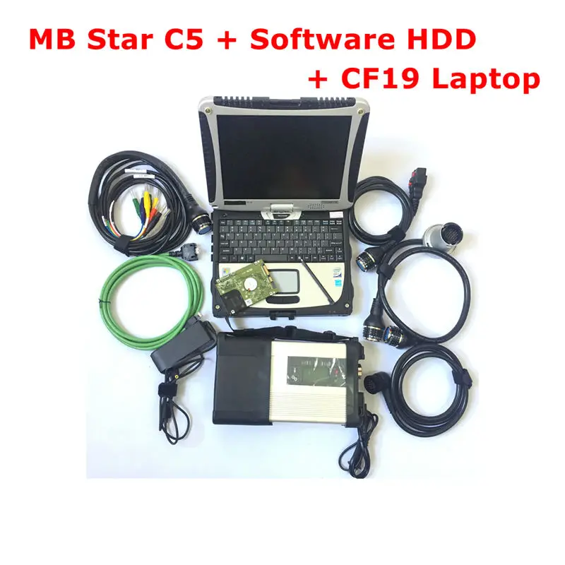 MB STAR C5 с полным программным обеспечением жесткий диск 500 Гб HDD 2020 12 SD хорошо