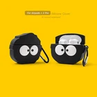 Силиконовый чехол с 3D изображением сказочной пыли для Apple Airpods чехол 1 2 3 Pro Аксессуары мультяшный Susuwatari Bluetooth защитный чехол для наушников