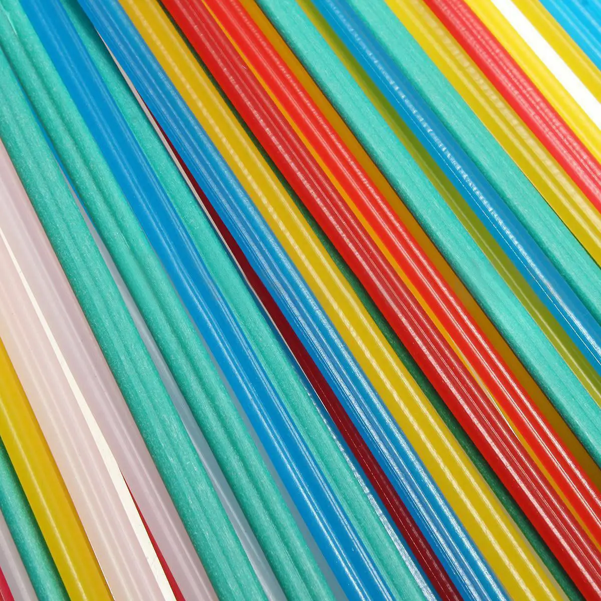 

100* Plastic Welding Rod Set Kit PP/PVC Soldering Sticks 25cm+200x5x2mm 100pcs