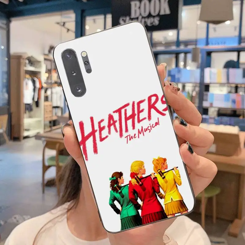 Милый чехол для телефона Heathers The Musical Broadway Bling Samsung Note 7 8 9 10 pro Galaxy J7 J8 J6 Plus 2018 Prime |