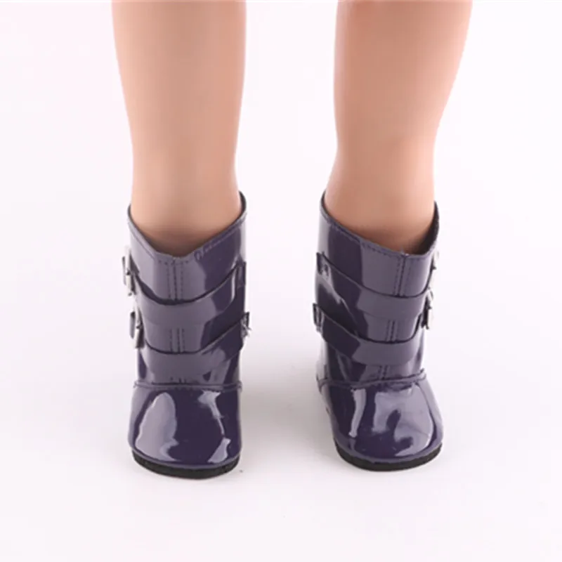 Красивые серебряные сапоги LUCKDOLL 18 дюймов американская кукла 43 см аксессуары для
