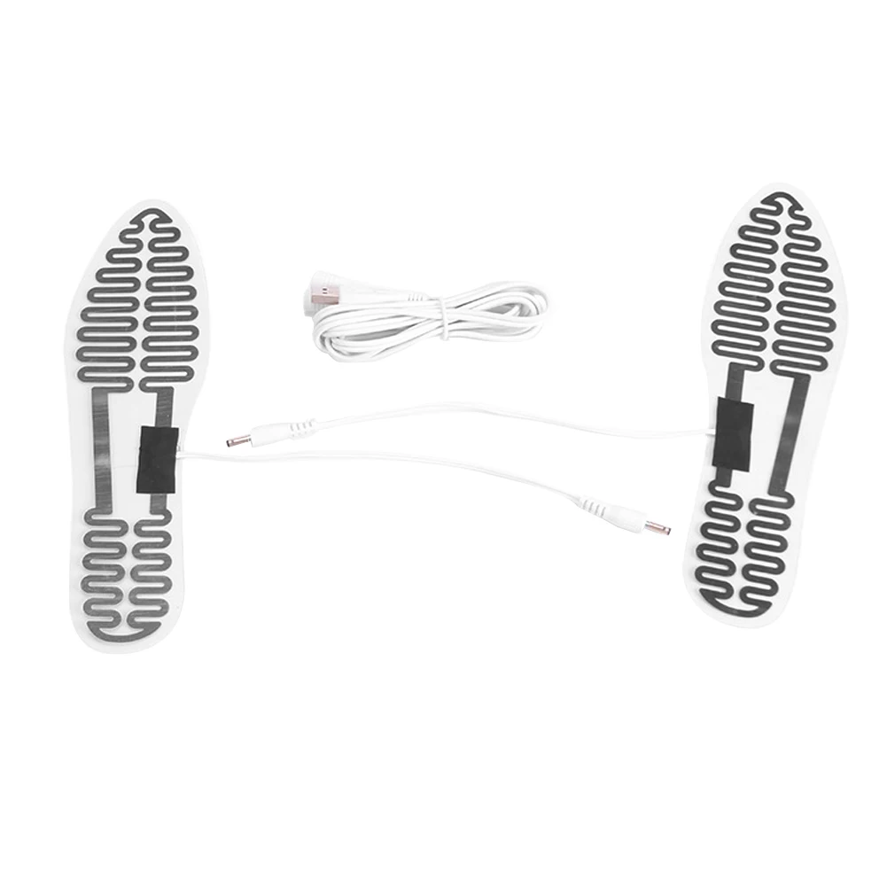 5V USB электрические стельки с подогревом грелка для ног сапоги колодки обуви