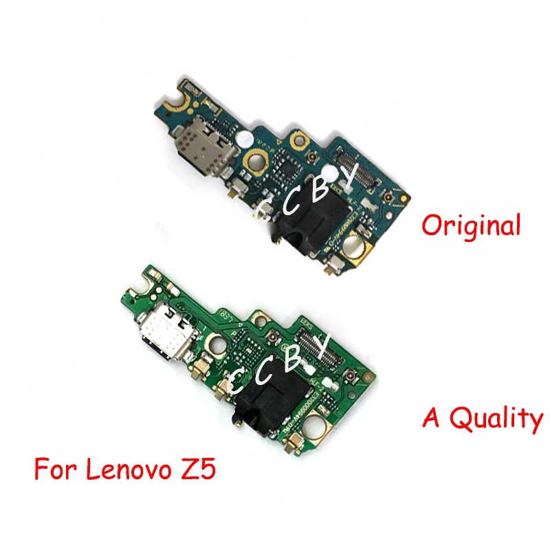 For Lenovo Z5 L78011 Z5S L78071 USB Charger Dock Port Connector Board With Headphone Jack Charging Flex Cable |