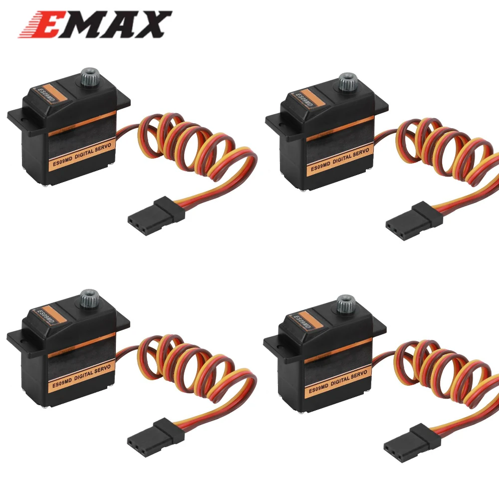 2019 Новый 4 компл./лот EMAX ES09MD двойной подшипник специальный Swash металлический