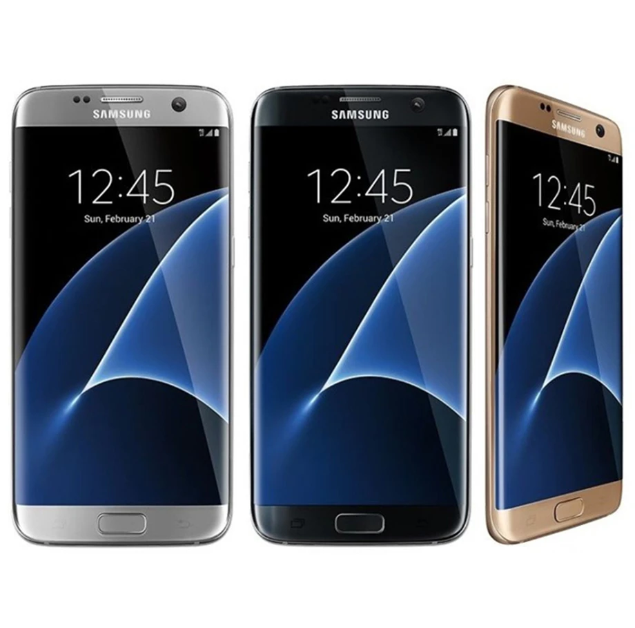 Samsung Galaxy S7 Edge G935F смартфон с 5 5-дюймовым дисплеем восьмиядерным процессором ОЗУ 4