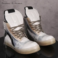 rric owens womens sneakers mens sneakers shoes transparent soles autumn winter shoe mens casual shoes short boots