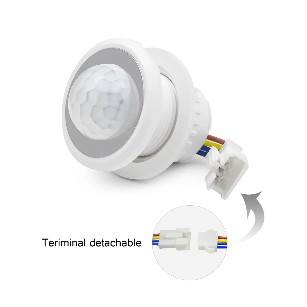 

Time Delay Adjustable 110V-220V Highly Sensitive Auto ON/OFF PIR Infrared Motion Sensor Switch Mode Detector Light Switch