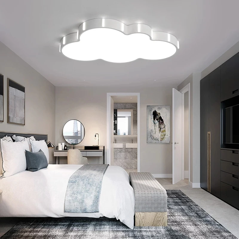 

Modern Led Cloud Chandelier For Children Room Kid room Bedroom 110V 220V hot Acrylic Ceiling Chandelier Fixtures Free Shipping