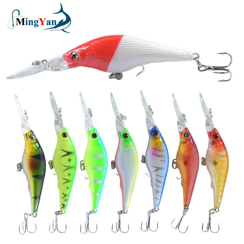 

1 PCS 9cm 6.5g Japan Hard Bait Minnow Fishing Lure Pesca Hook Fish Wobbler Crankbait Tackle Artificial Fishing Lures