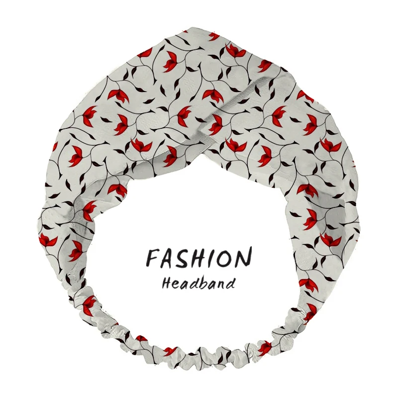 

2020 Women Hair Accessories Summer field colorful pattern Bandanas Headbands HairBands Head Wrap Women Hair Bands Scrunchies