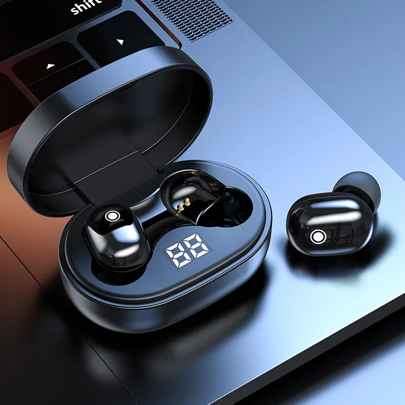 Беспроводные наушники IBESI TWS Bluetooth V5.0 с микрофоном мини водонепроницаемые стерео