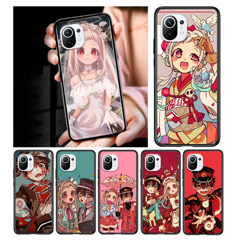 

Hot Anime Hanako kun Yashilo for Xiaomi Mi 11 10 Ultra 11T 10T Note10 Pro Lite 11i 10i 10S 5G Soft Black Phone Case Cover
