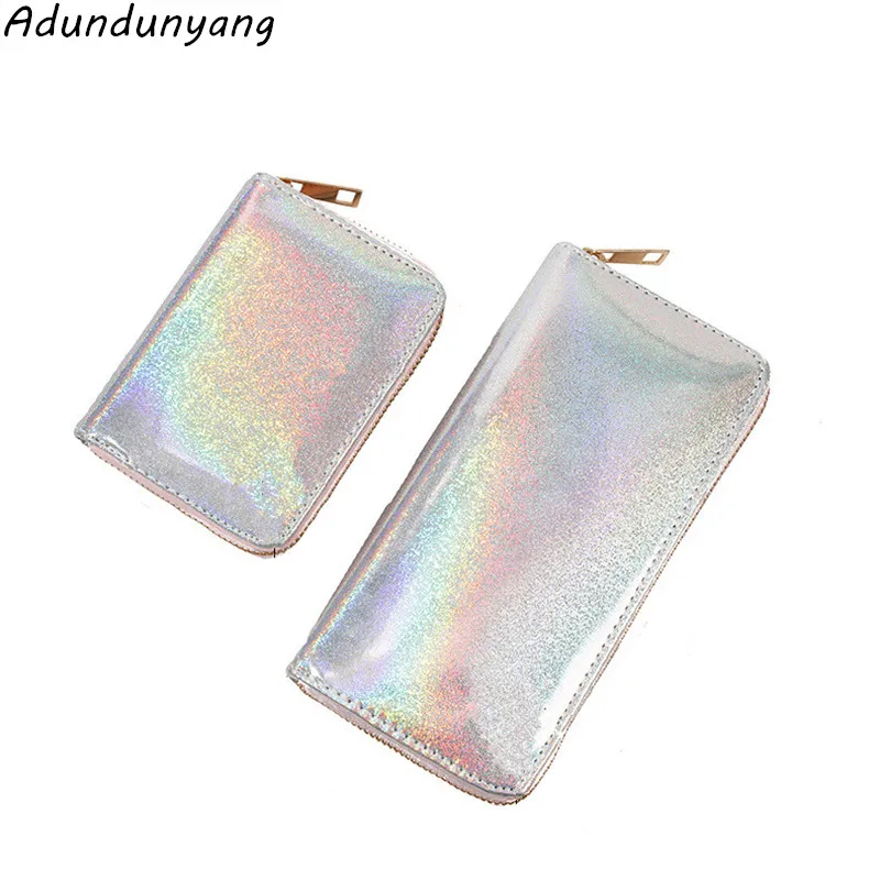 2020 Горячая продажа лазерный кошелек женская длинная многофункциональная ручная