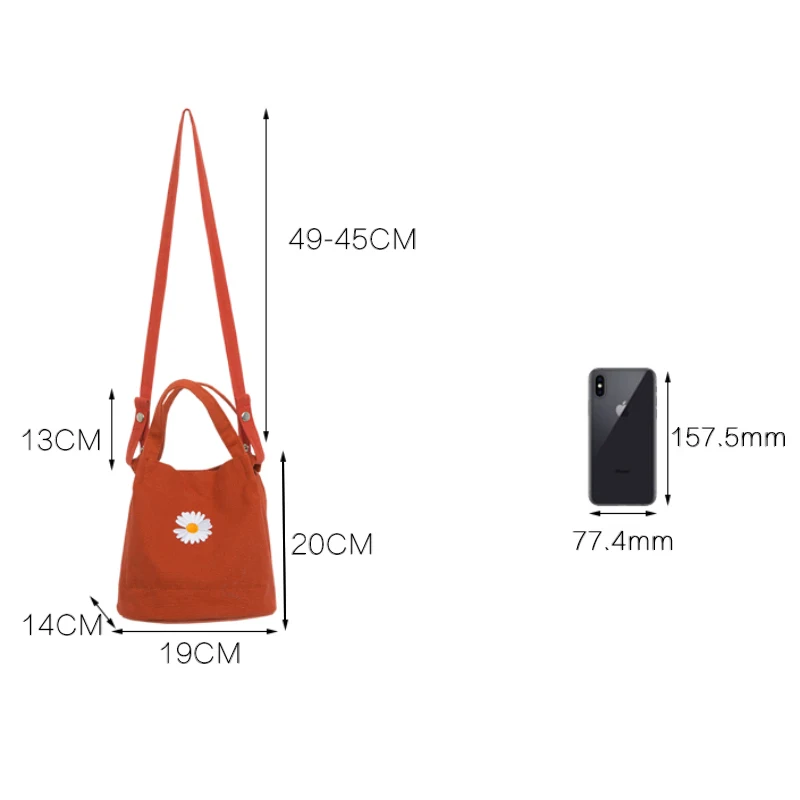 Youda новая Оригинальная женская сумка через плечо Цветочная для покупок модная