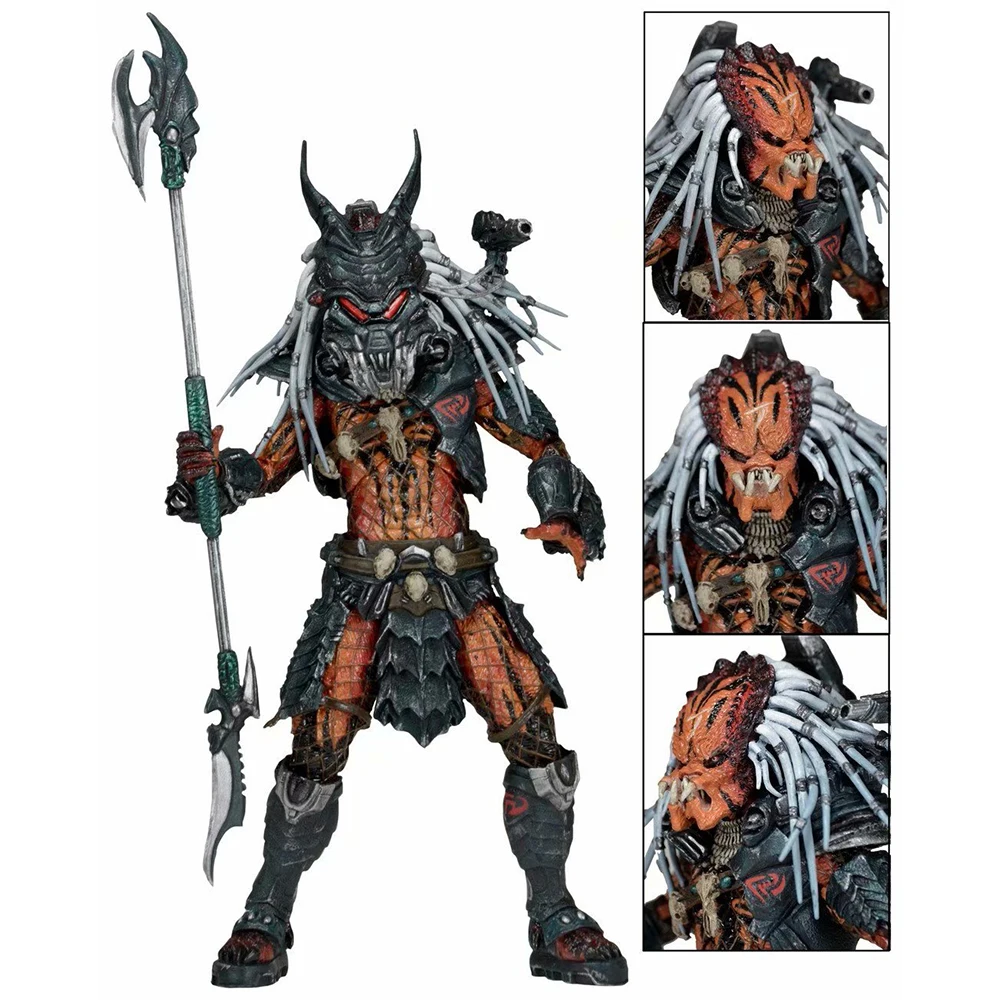 NECA Predator Kenner Leader Clan Chief 18 см фигурка Коллекционная игрушка Подарки