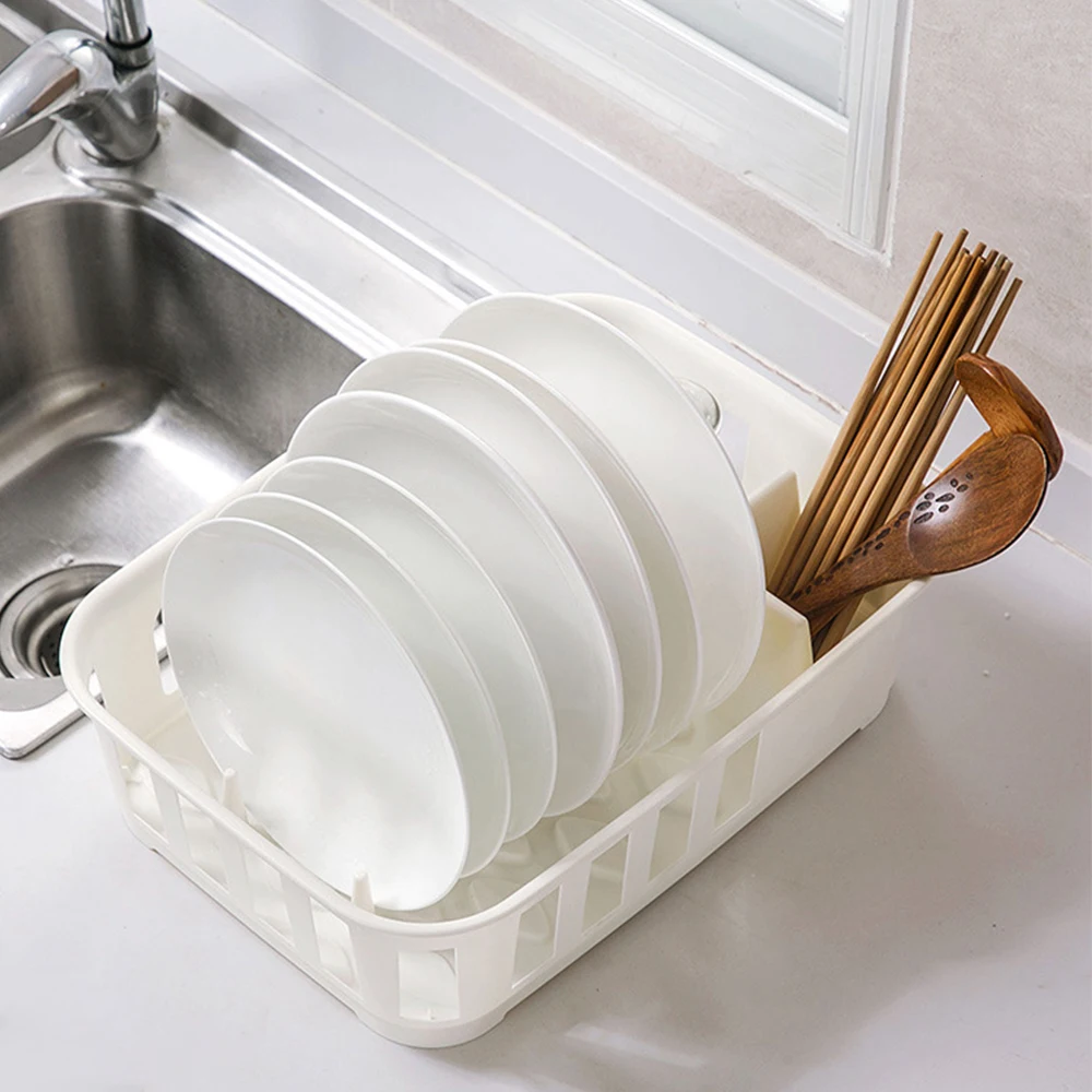 Горячая Пластик со сушилкой для посуды сушилка сушки крылом кухонный шкаф