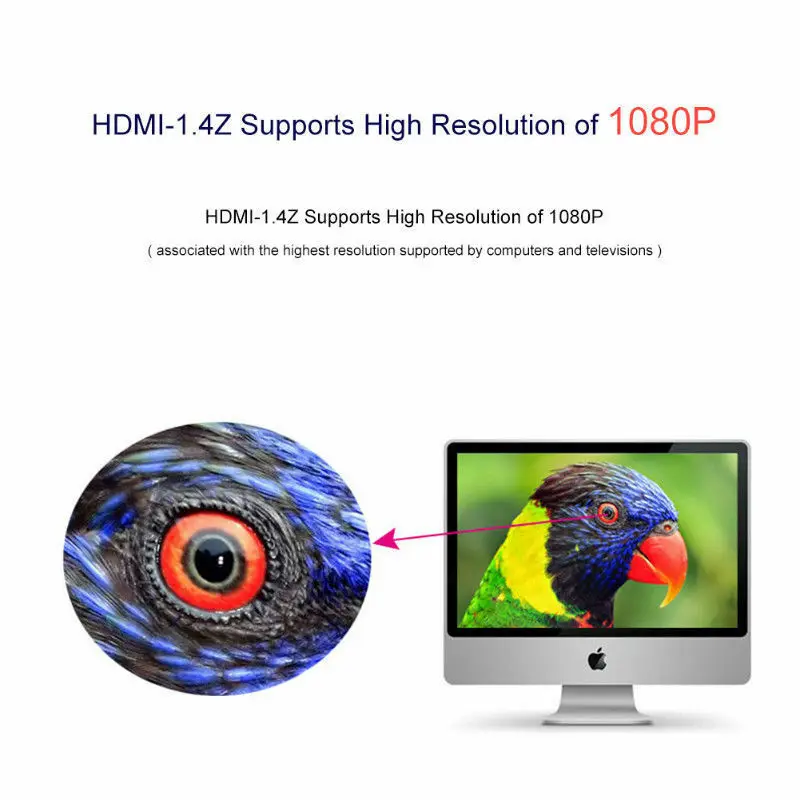 HDMI 1080P 1 в 2 порта папа на Женский выход Выход сплиттер кабель адаптер конвертер |