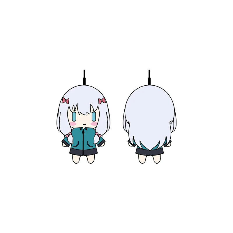 

Japan Anime Eromanga Sensei Izumi Sagiri Cute Doll Plush Pillow Cartoon Keychain Toys Pendant Keyrings Cosplay Birthday Gifts