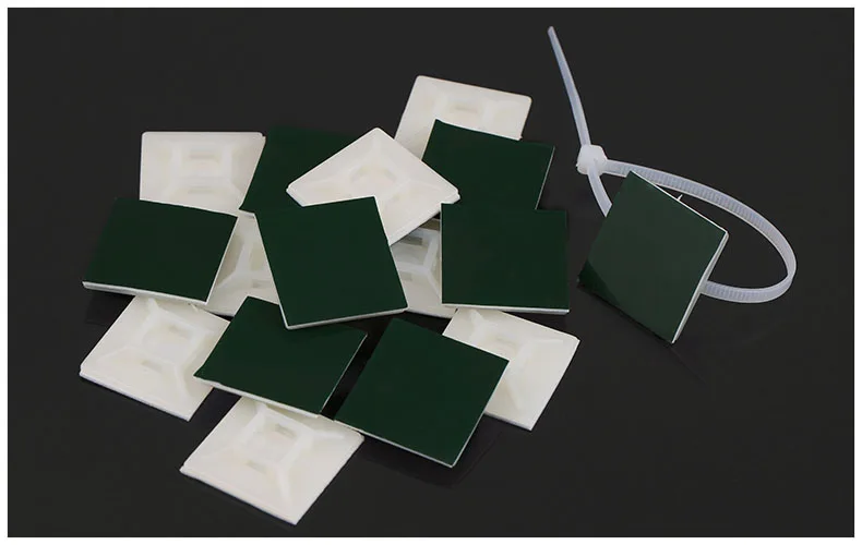 

3M Self-adhesive Strap Fixing Seat Wire Fastening Seat Sucker Wire Binding Positioning HS Series (100 PCs/Pack)