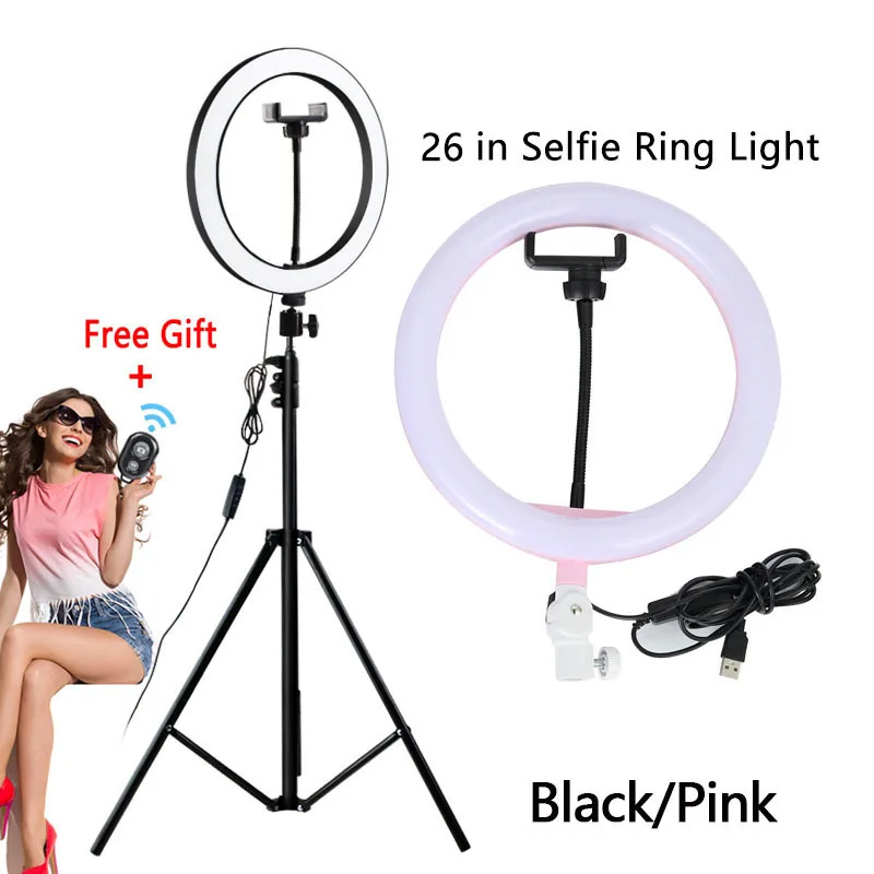 10 &quotСелфи кольцо светильник мобильного телефона в реальном времени затемнения