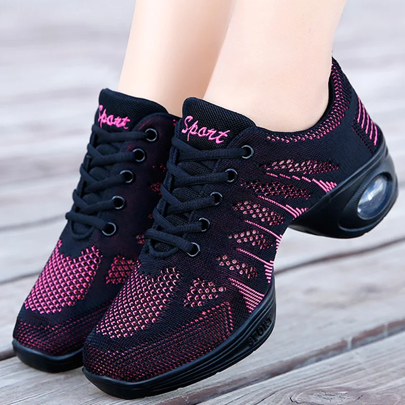 Женская танцевальная обувь Женские кроссовки для джазовых танцев