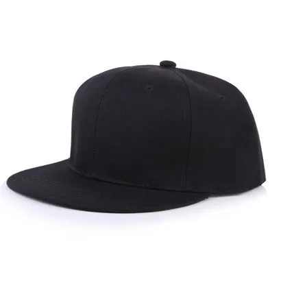 

Vintage Snap Back Baseball Cap Teenagers Solid Color Adjustable Closure Flat Brim Girls Young Man Summer Baseball Hat
