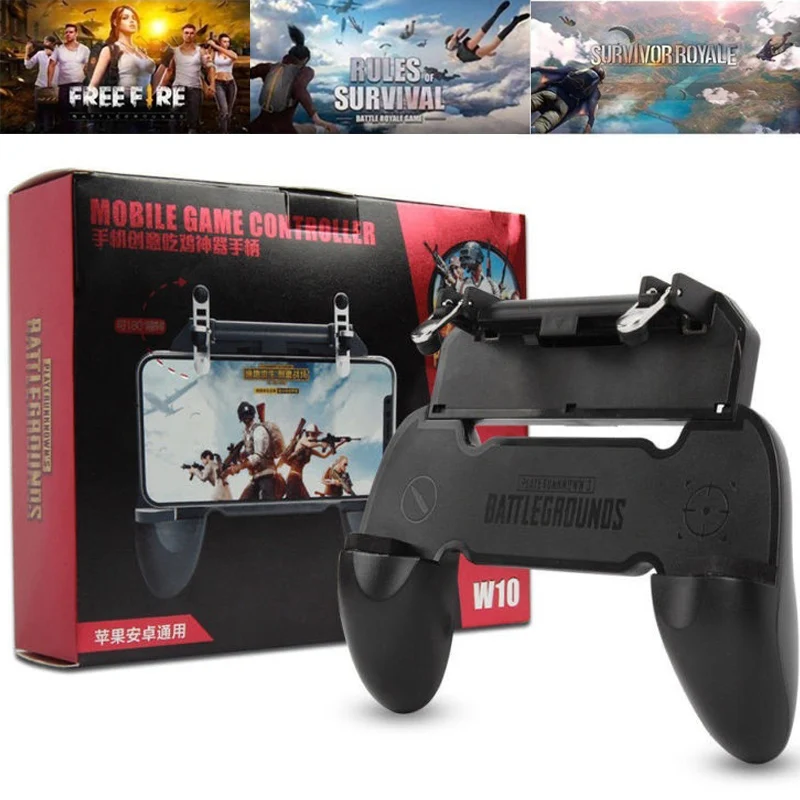 Мобильный игровой контроллер Триггер Джойстик Геймпад Ручка для смартфона, универсально подходит для телефонов размером до 6,5 дюйма.