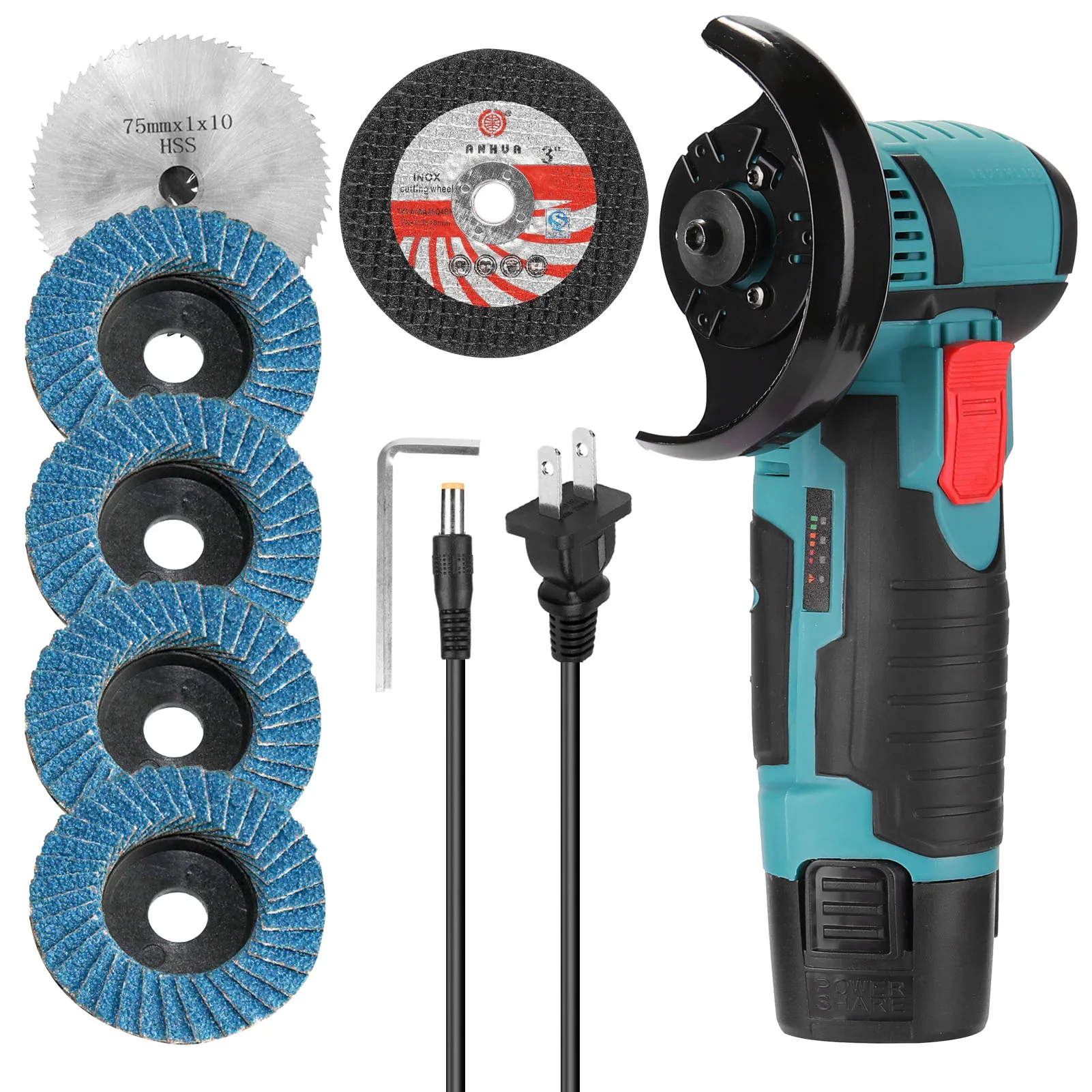 

KKMOON 19500rpm Polishing Machine Electric Grinding Tool Multifunctional Cutter for Cutting Polishing Ceramic Tile Wood Steel
