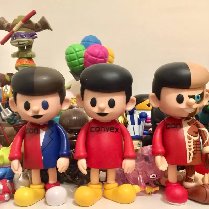 

3pcs/set Original Garage Kit Classic Toy Secondhand Flawed Cool Fun Convex Boys Doll Action Figures Collectible Model Loose Toys