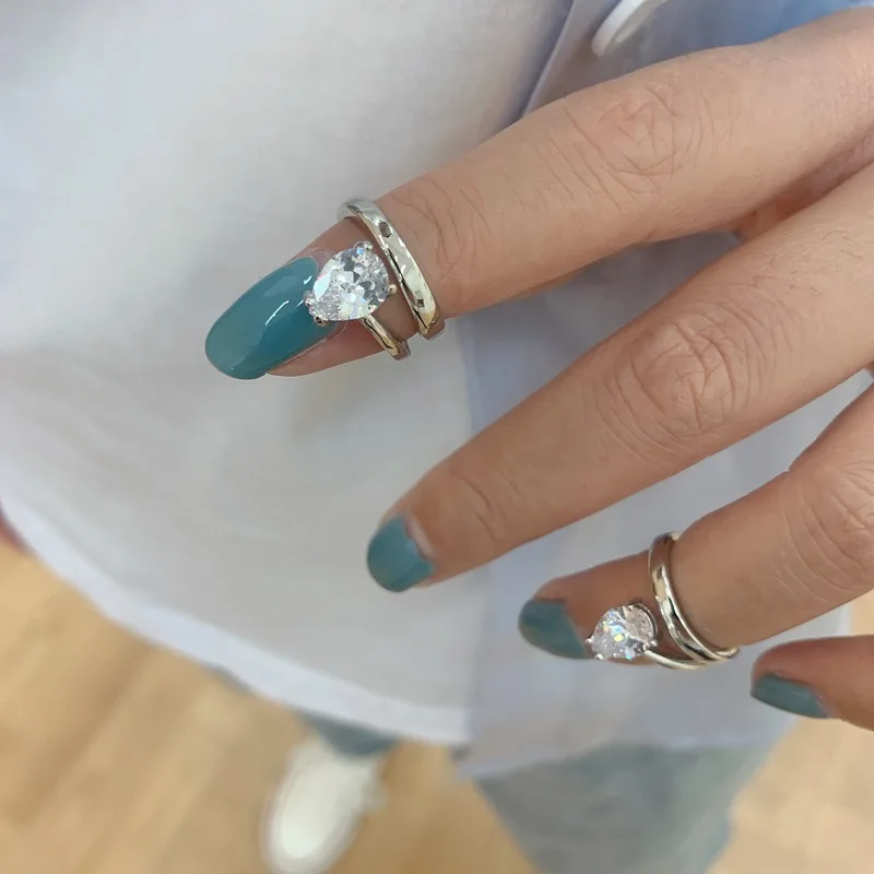 

Fashion Joint Ring Female Jewelry Index Finger Ring Tail Open Ring Fashion Jewelry