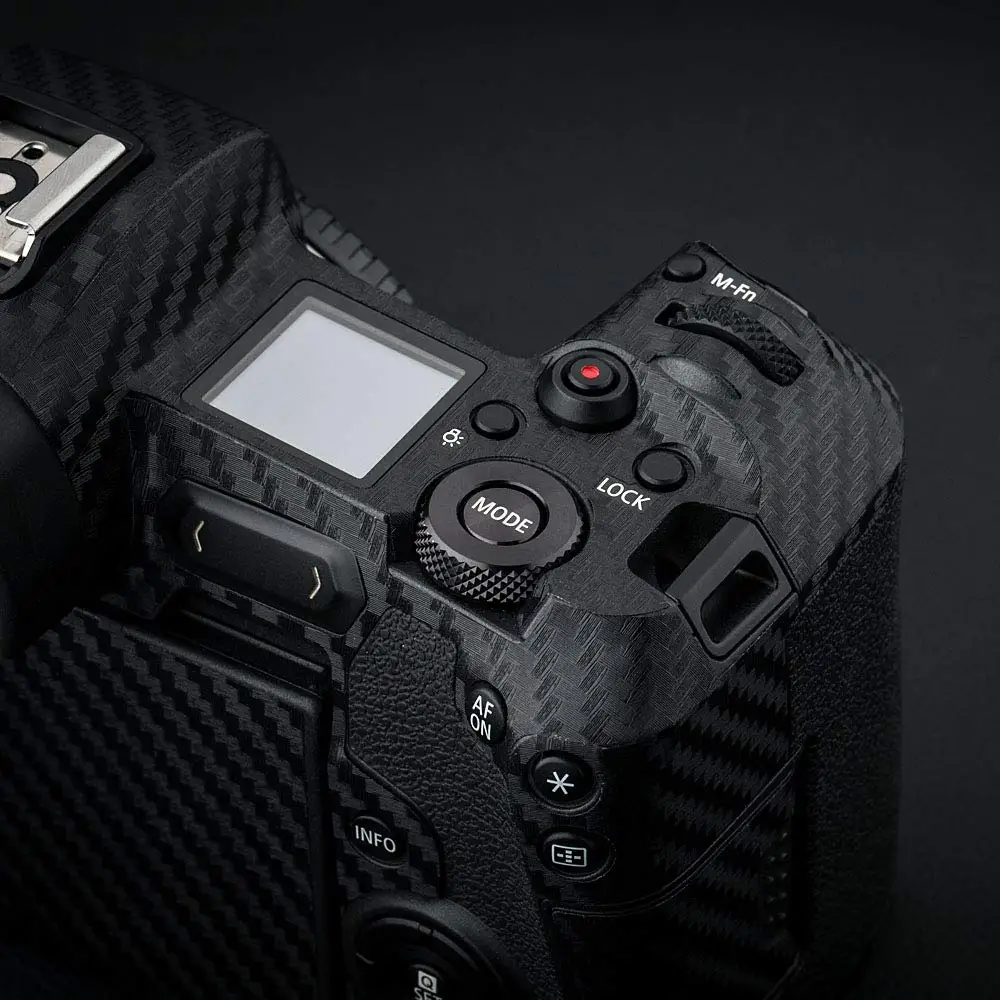 Антицарапина корпус камеры углеродное волокно пленка Комплект для Canon EOS R RP камера наклейки для камеры s декоративная защита