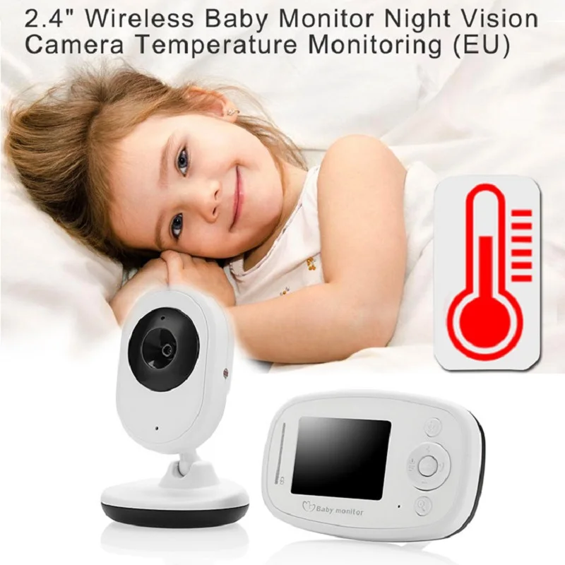 2.4 Inches LCD wireless Baby Monitou 2 Way Audio Talk Night Vision Video IP Security Surveillance Mobile Camera Monitor | Безопасность и