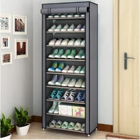 multi layer assembled shoe rack dust proof storage shoe cabinet home shoe stand dormitory simple storage shelf organizer holder