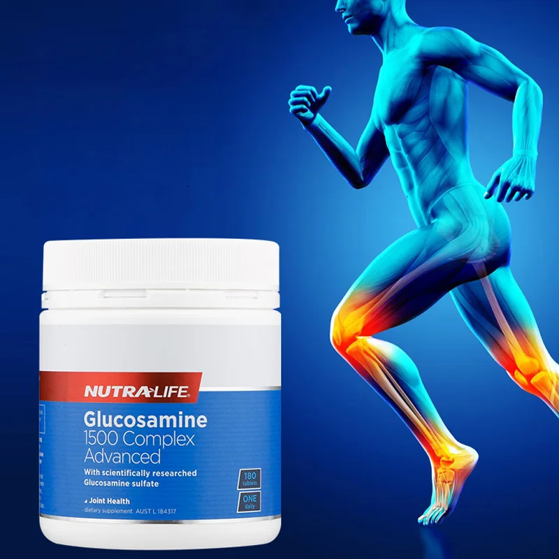 Нутралайф Глюкозамин хондроитин сульфат 180 шапки здоровая функция суставов