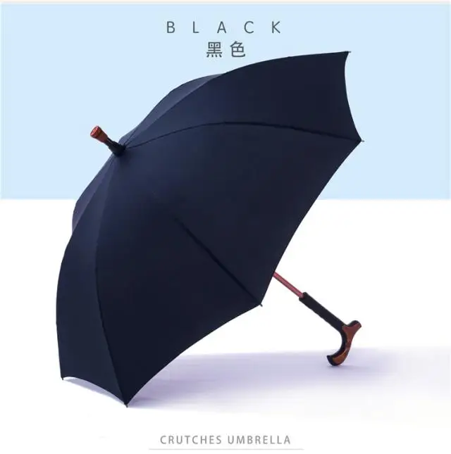 

Creative Old Crutch Umbrella Sun UV Golf Multi-functional Umbrella Windproof Women Rain Umbrellas Guarda Chuva Old Gift SY279