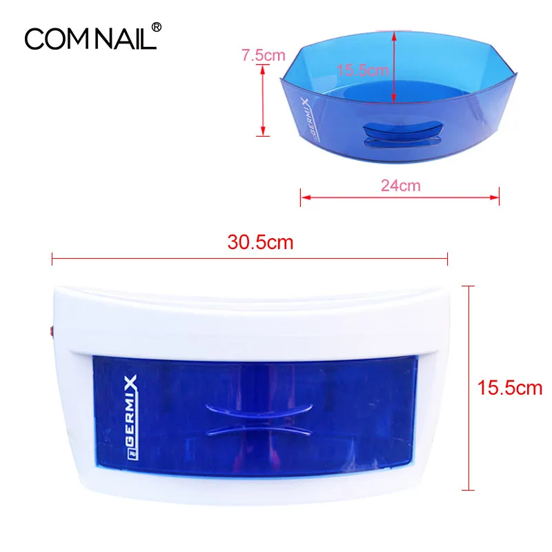 Стерилизатор инструментов для дизайна ногтей дезинфекционный ящик маленький 360