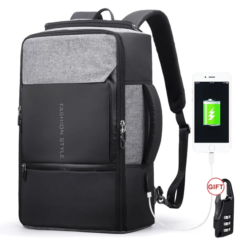 Рюкзак для ноутбука школьный Подростковый большой USB деловая сумка мужской