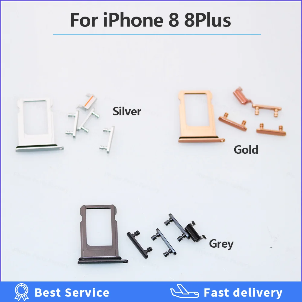 Клавиша питания кнопка отключения звука для iPhone 8 6s 6 Plus вибрирующий