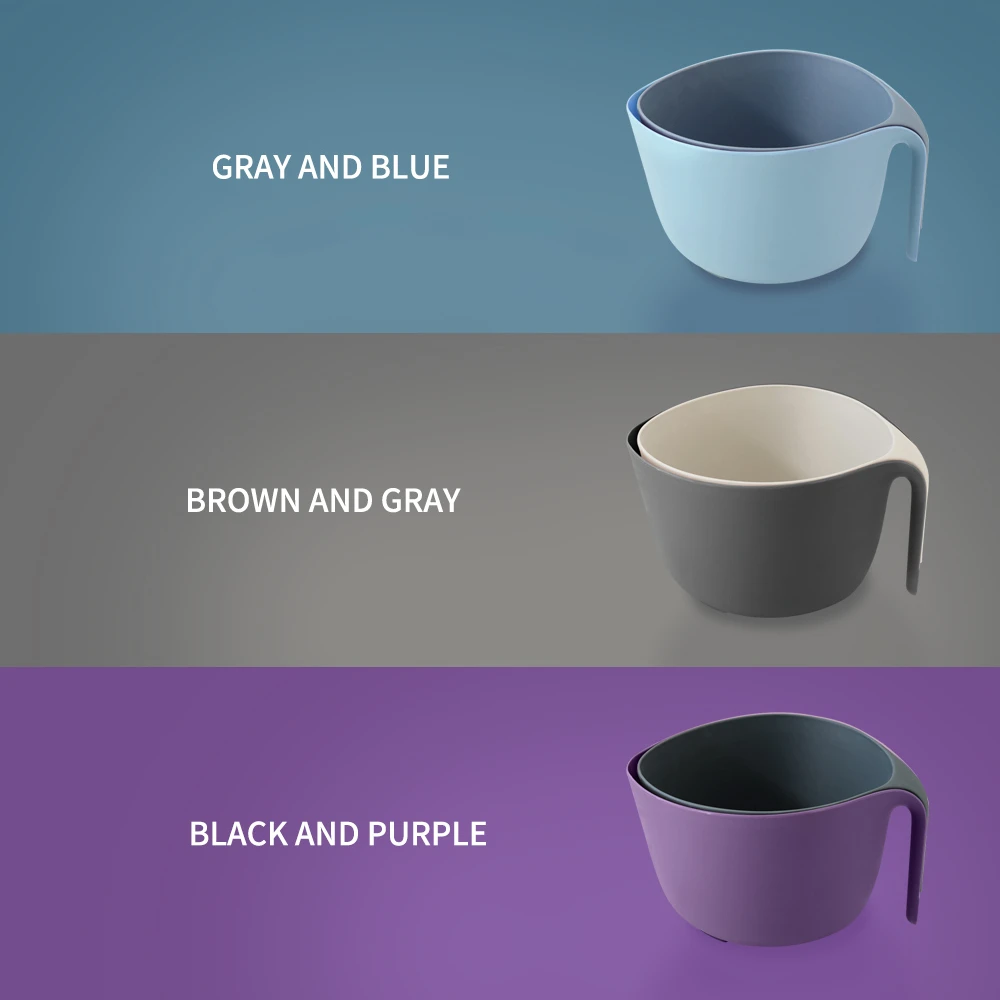 Корзина с двойным сливом для мытья посуды Кухонное ситечко овощей фруктов лапши