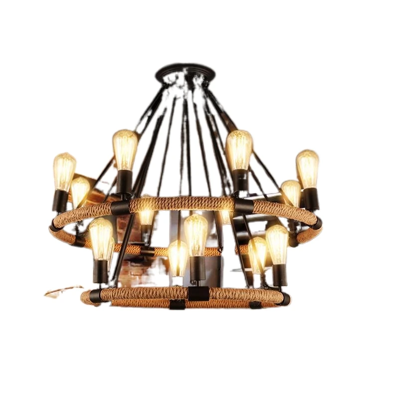 Современная Подвесная лампа современный светильник в стиле лофт украшение для