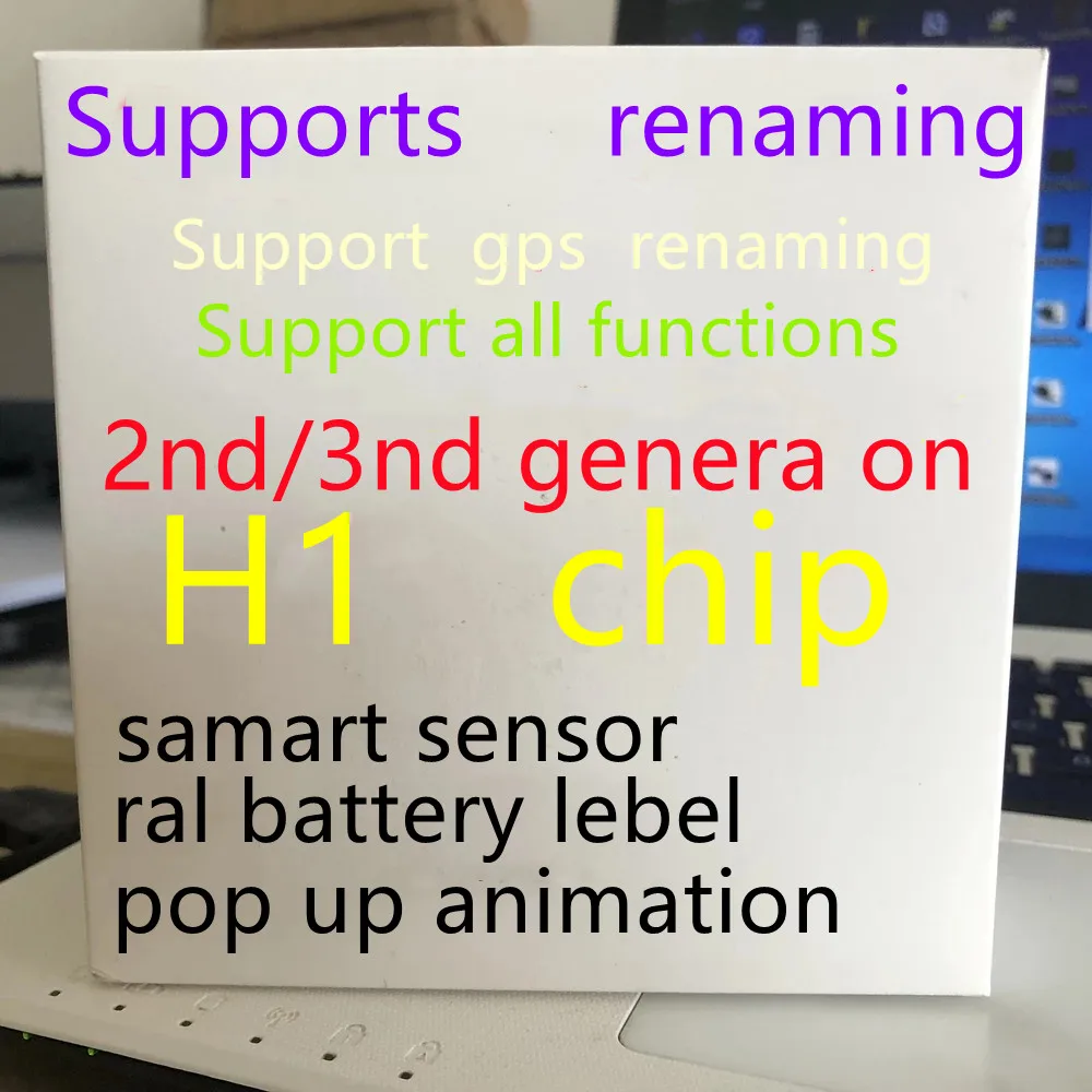 

Air Gen 3 AP3 H1 Chip Wireless Charging Bluetooth Headphones Air 2 Earbuds 2nd Generation