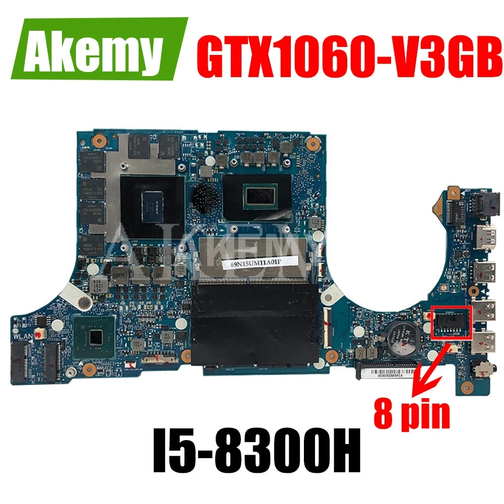 Материнская плата Akemy для For Asus TUF Gaming FX86FM8300 FX86FM 15 6-дюймовая материнская ноутбука