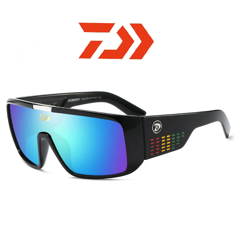 2020 Daiwa Men Fishing Siamese Sunglasses European and American Retro Cycling Sports Fashion Wild Glasses | Спорт и развлечения